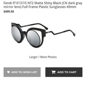 FENDI sunglasses auth